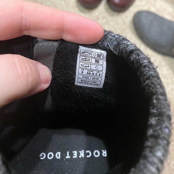 Rocket Dog Shoes Rocket Dog Ankle Boots Grey Size 8 Poshmark